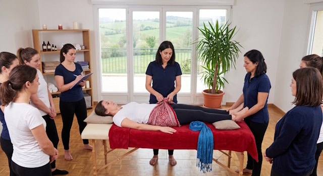 Massage Post-Partum (inspiration Rebozo)
